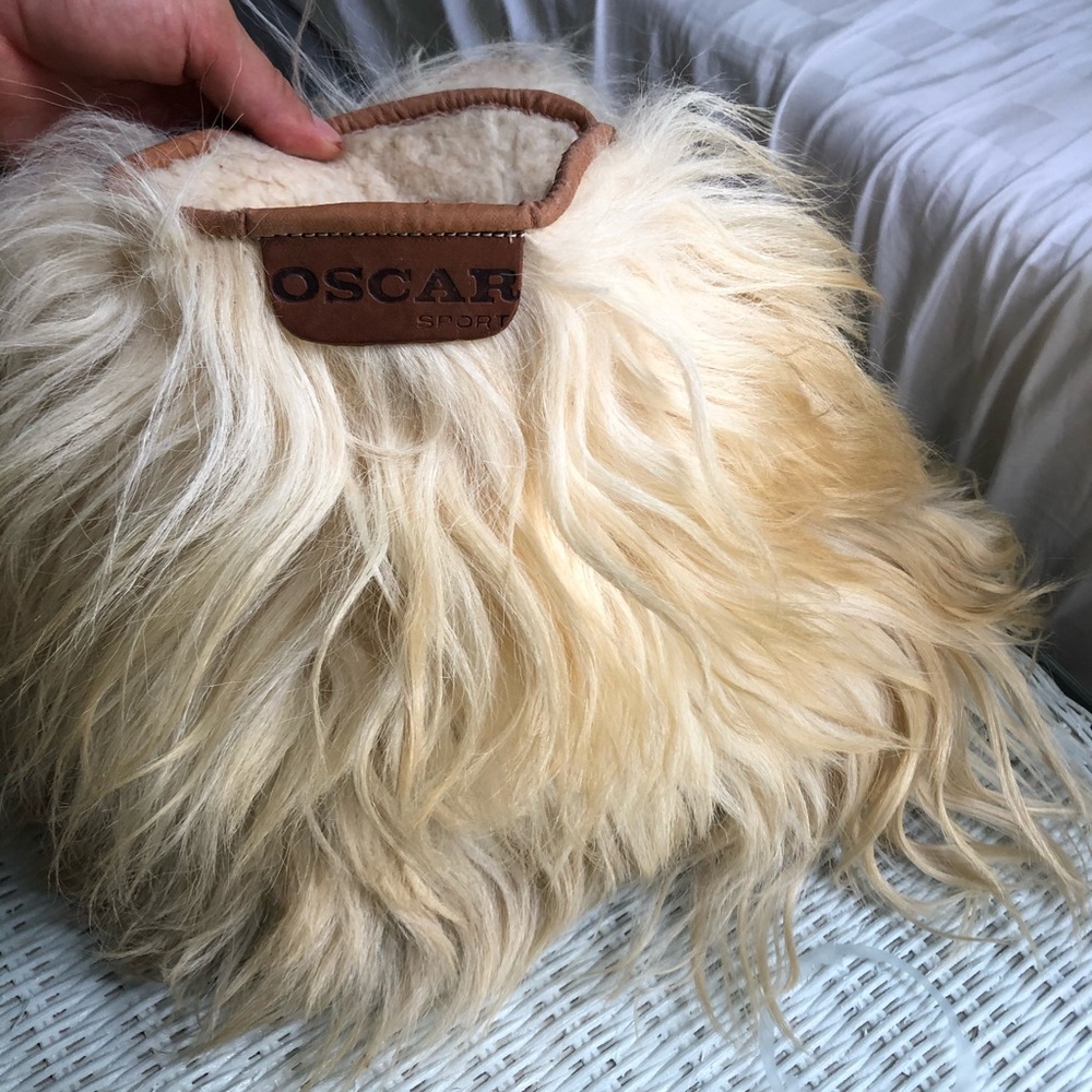 Oscar sport fur boots vintage